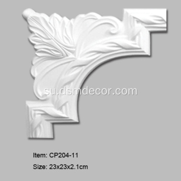 PU Kursi rel sarta Crown Panel Molding